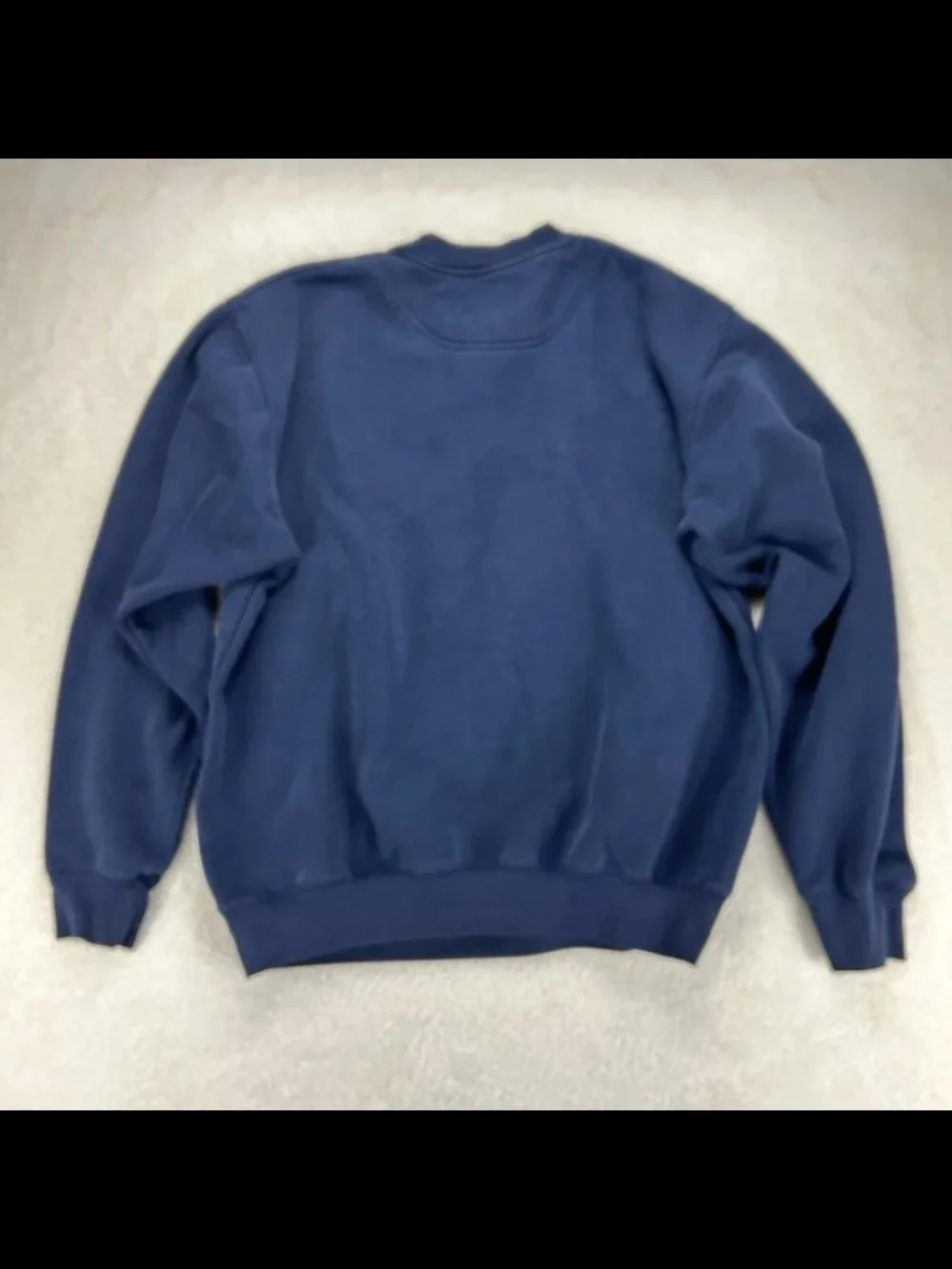 Notre Dame Sweatshirt Men’s Lg‎ Blue Gold Football Fighting Irish